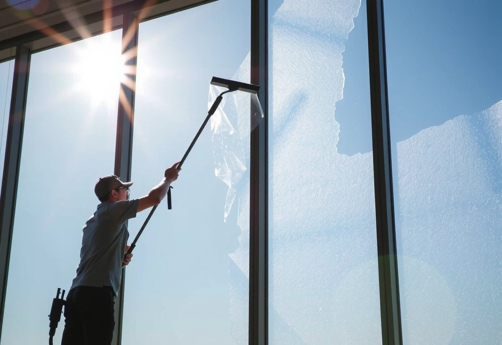 Profesionální mytí oken s lesklým efektem