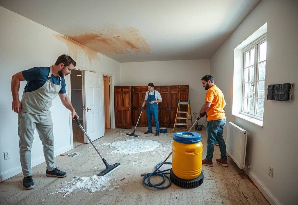 Úklid po rekonstrukci, odstranění prachu a nečistot